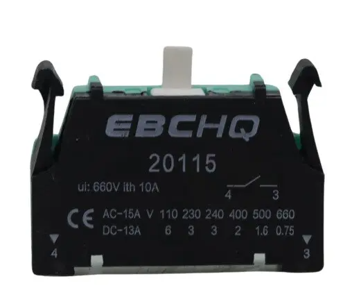 BLOQUE DE CONTACTO PARA MANIJA DE MULETILLA-20115