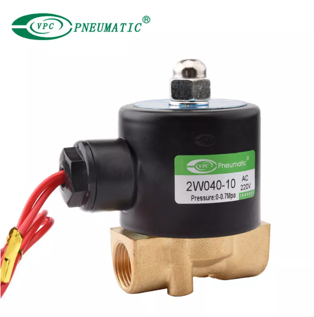 Válvula solenoide de acción directa de 2/2 vías serie 2W (orificio pequeño)